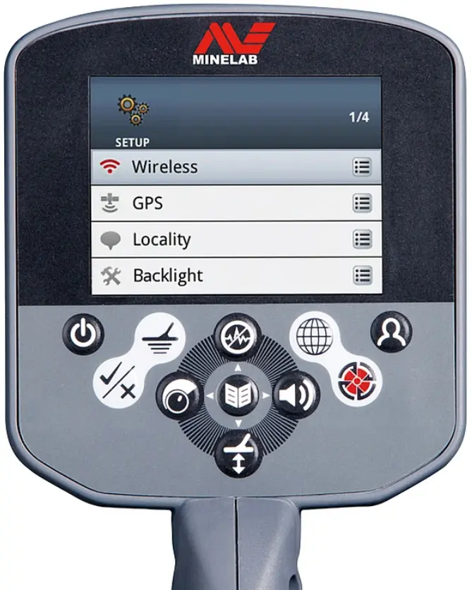 Minelab ctx3030 elektronikája fémkeresőbolt