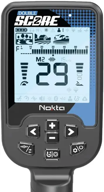Nokta Score 2 fémkereső kijelző