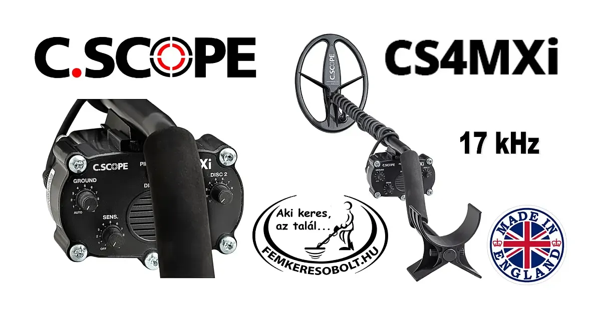 C.Scope CS4MXi fémkereső