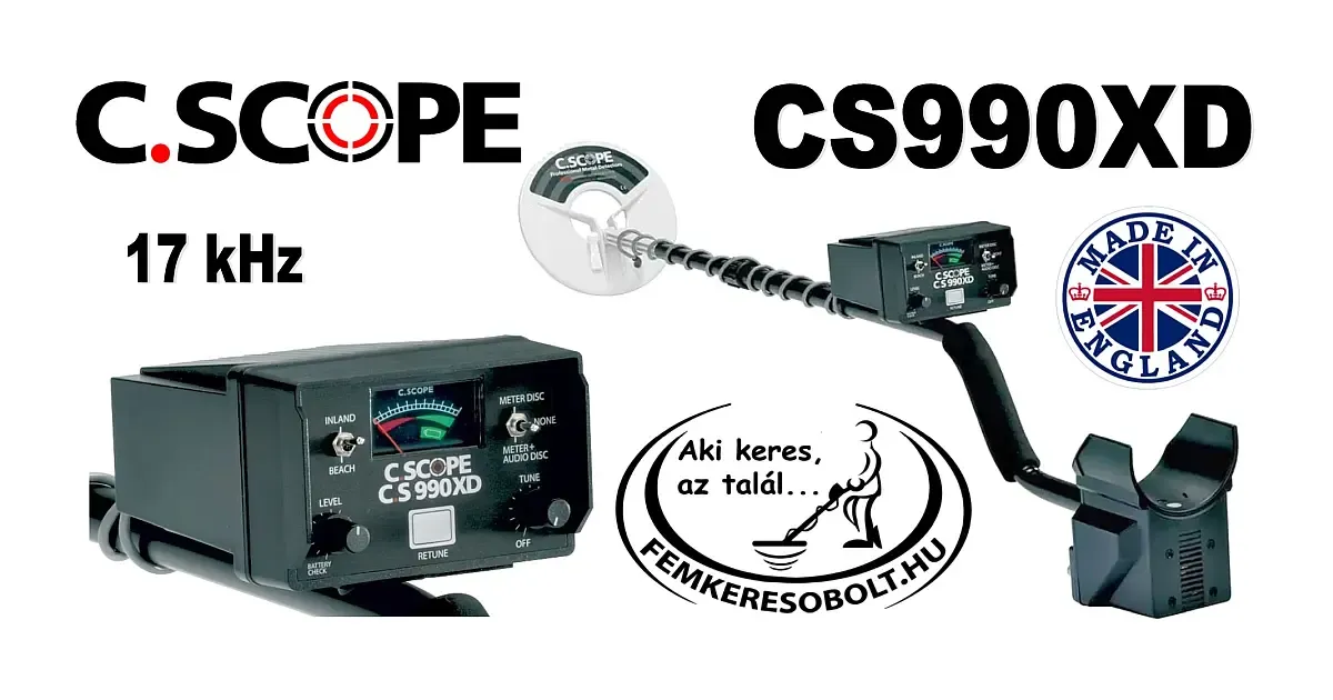 C.Scope CS990 XD fémkereső