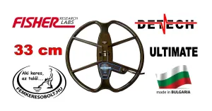 Fisher fémkereső Ultimate DD szonda 33 cm-es