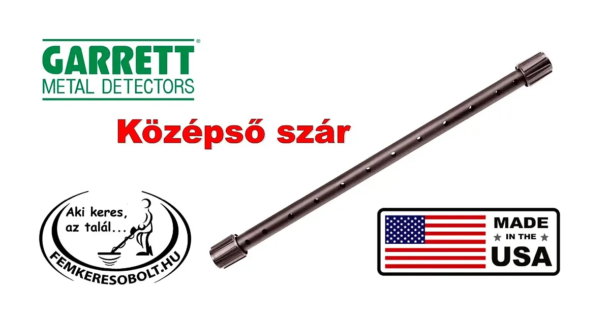 Garrett fémkereső középső szár