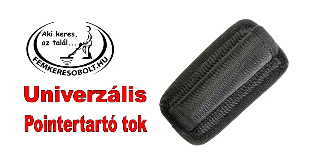 Fémkereső univerzális pointertartó tok