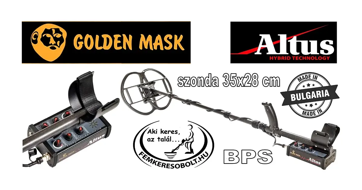 Golden Mask Altus fémkereső