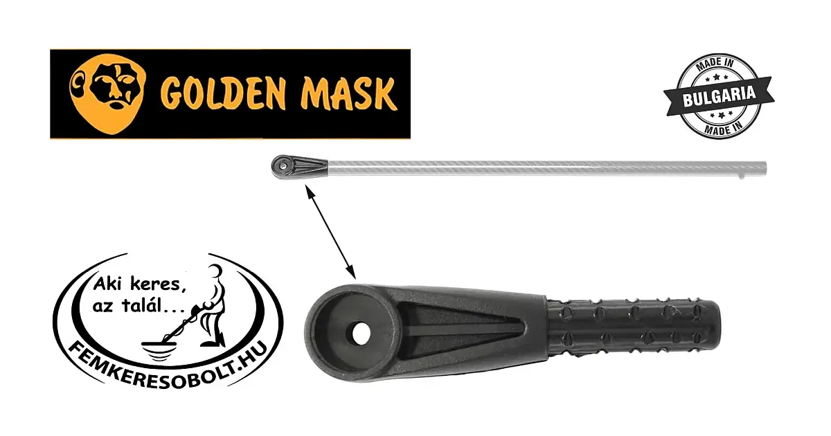 Golden Mask fémkereső alsó szár műanyag rész
