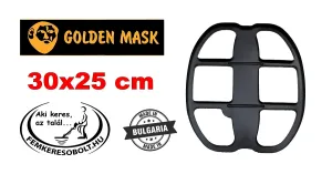 Golden Mask fémkereső szondavédő DD burkolat 30x25 cm