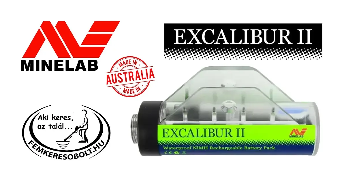 minelab-excalibur-II-femkereso-akkumulator