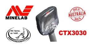 Minelab CTX300 fémkereső elektronika védőburkolat