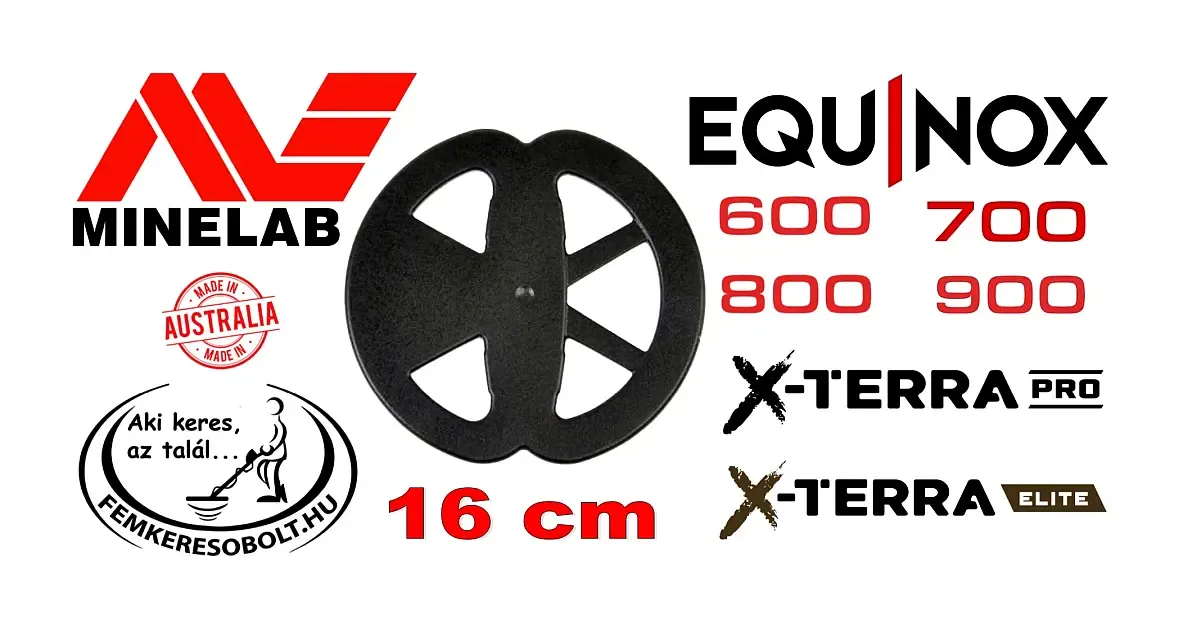 Minelab fémkereső 16 cm-es szondavédő burkolat