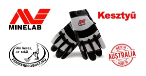 Minelab fémkeresős kesztyű