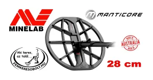 Minelab manticore fémkereső 28 cm-es szonda