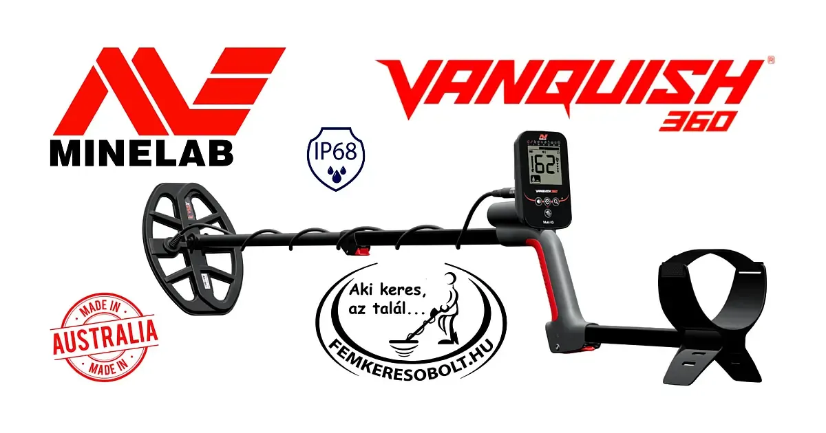 Minelab Vanquish 360 fémkereső