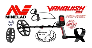 Minelab Vanquish 560 Pro-Pack fémkereső