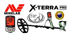 Minelab X-Terra Pro fémkereső