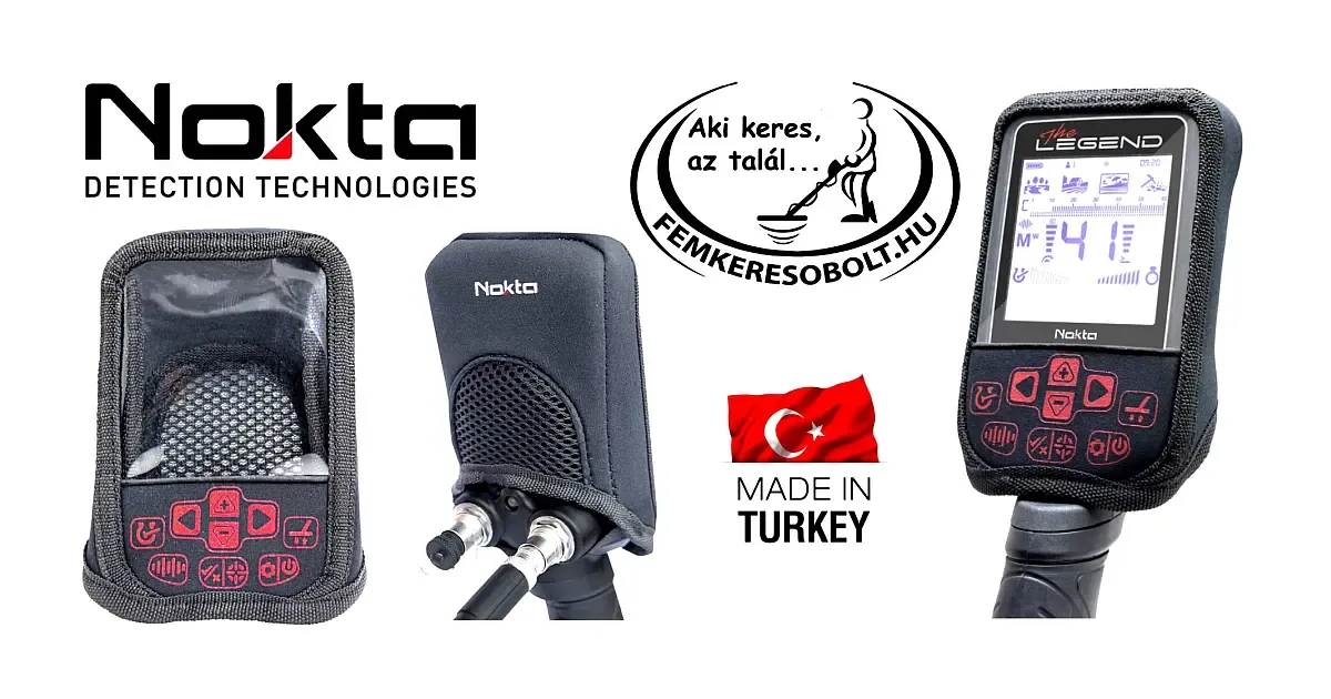 Nokta Legend 1 fémkereső elektronika védő burkolat