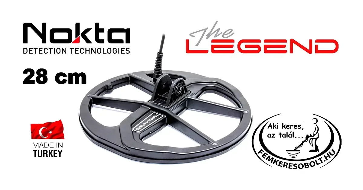 Nokta 28 cm szonda Legend 1 fémkeresőre