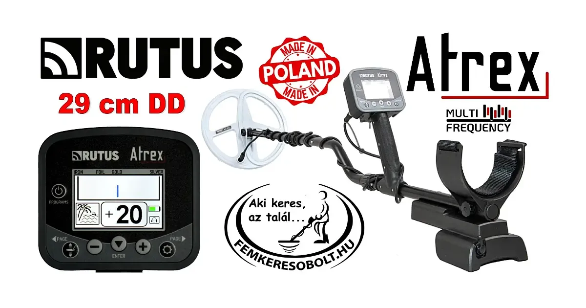 Rutus Artex 29 cm-es fehér DD szondával
