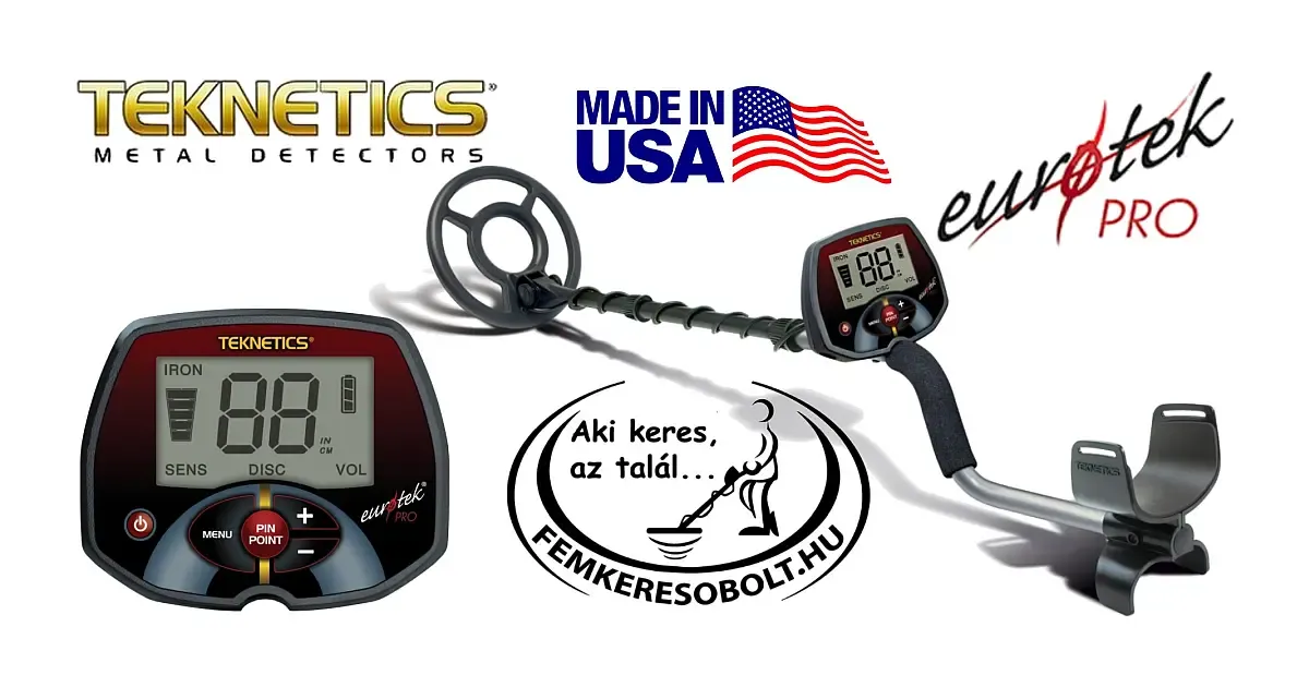 Teknetics Eurotek Pro fémkereső