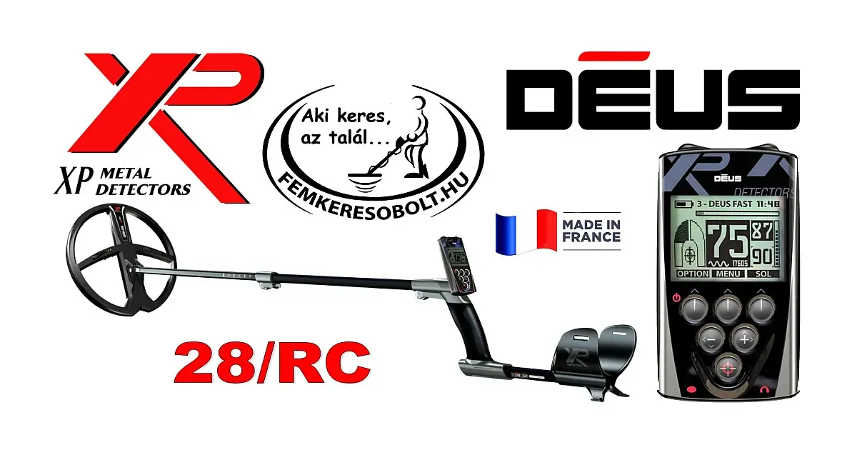XP DEUS fémkereső 28/RC