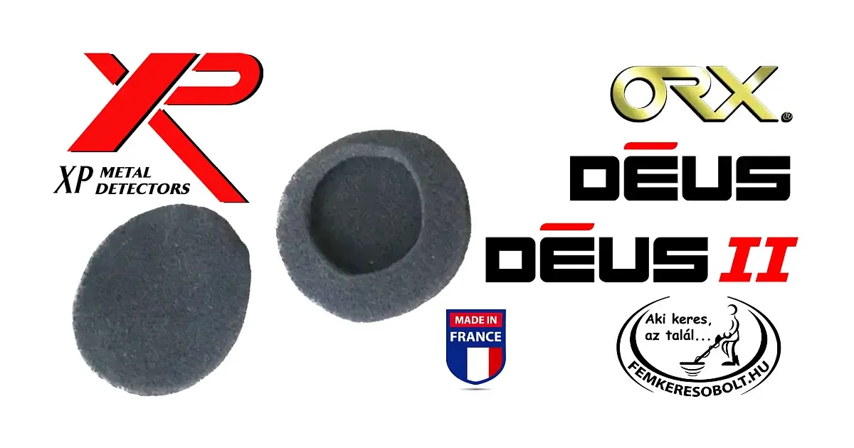 XP DEUS és ORX fémkereső fejhallgató szivacs