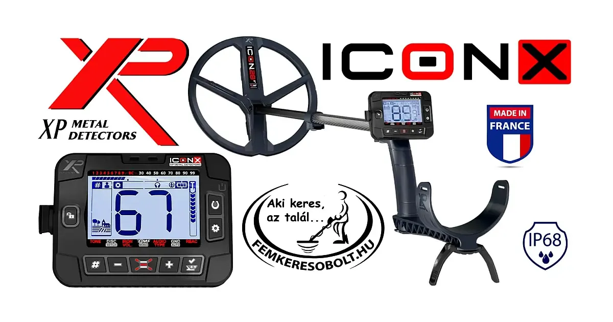 XP ICON-X fémkereső