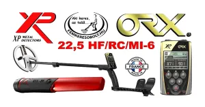 XP ORX fémkereső 22,5 HF-RC-MI-6