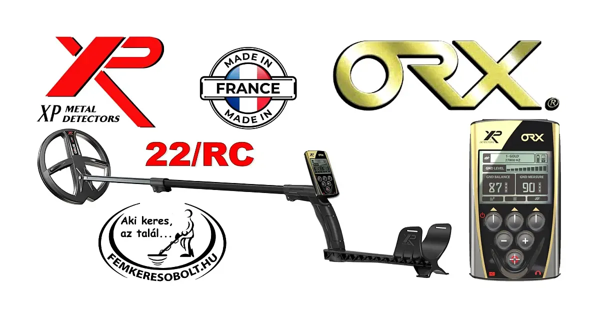 XP fémkereső 22/RC