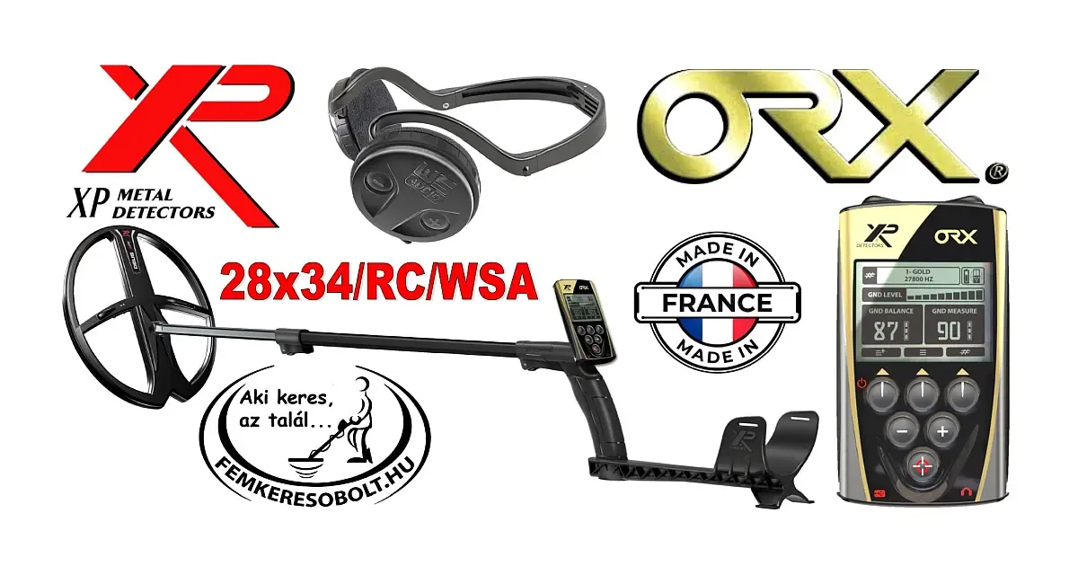 XP ORX fémkereső 28x34-rc-wsa