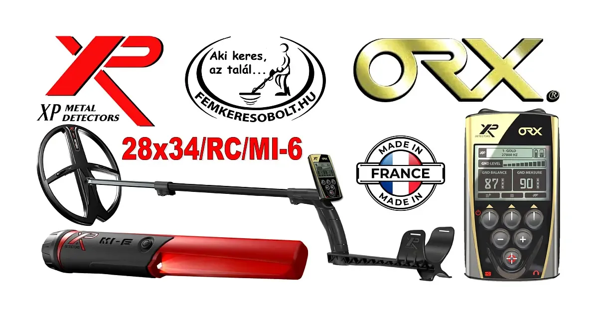 XP ORX fémkereső 28x34-rc-mi-6