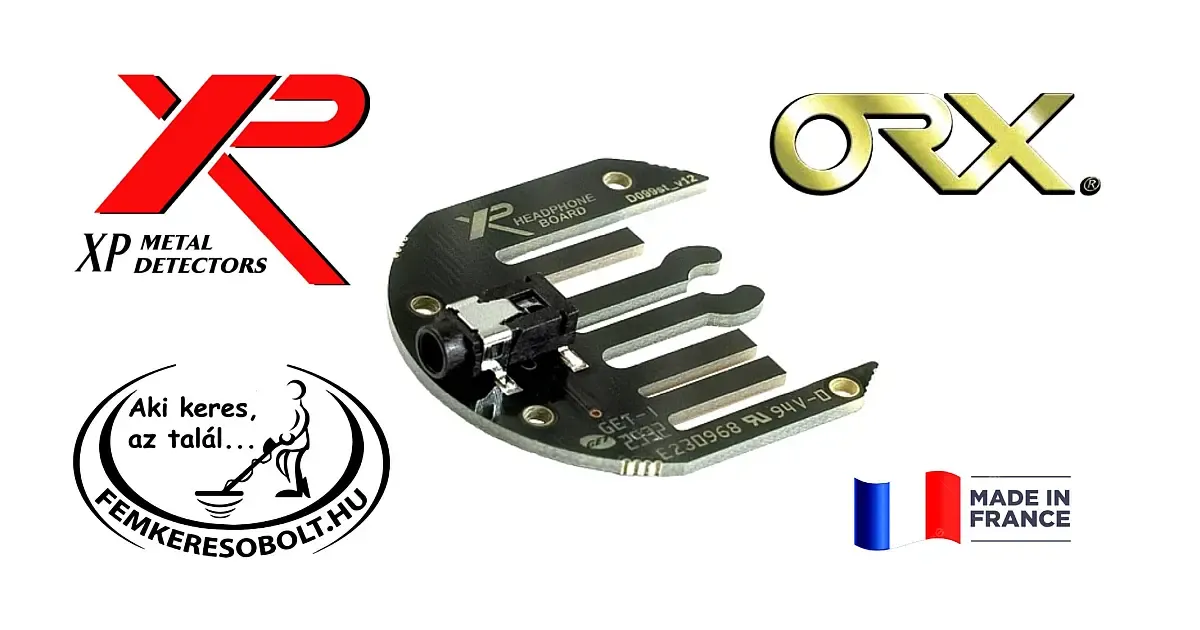 XP ORX fémkereső fejhallgató adapter