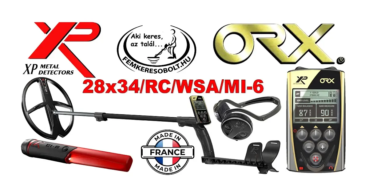XP ORX fémkereső 28x34-rc-wsa-mi-6